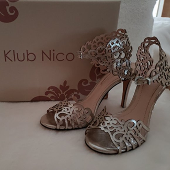 Klub Nico Shoes - Klub Nico Moxie High Heel Sandal - Size 7